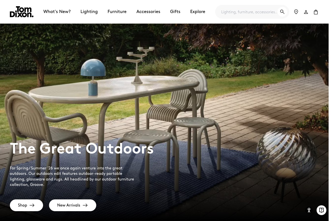 tomdixon.net public homepage screenshot